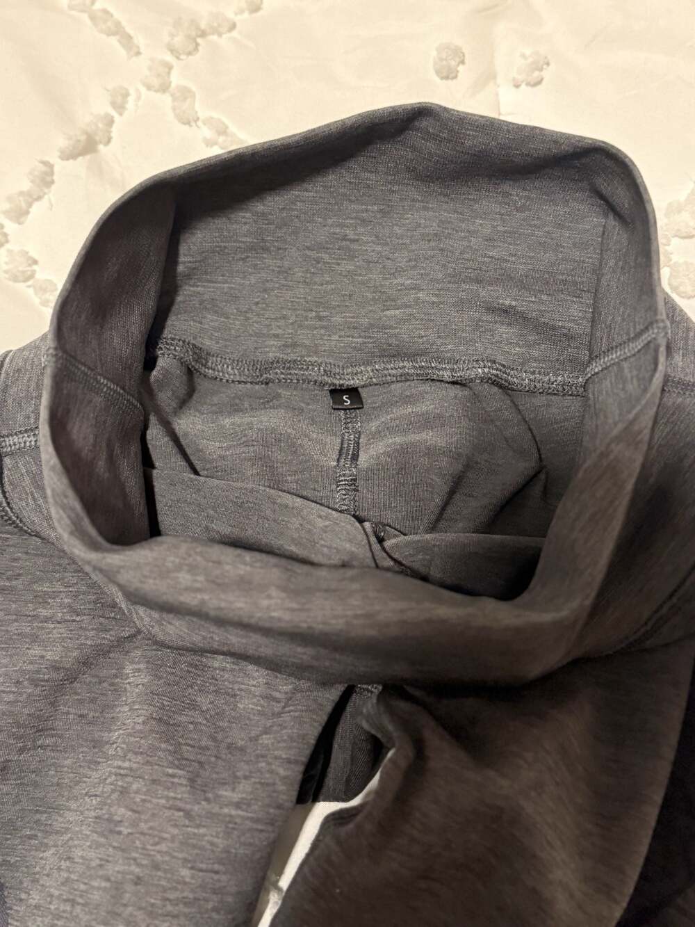 Alphalete Seamless Leggings Charcoal Grey Size S - Picture 5 of 6